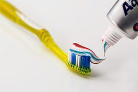 toothbrush and paste
